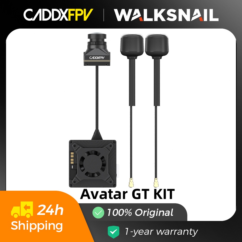 Walksnail Avatar Gt Kit 2W Vtx - CaddxFPV Walksnail Avatar GT KIT Only,Max