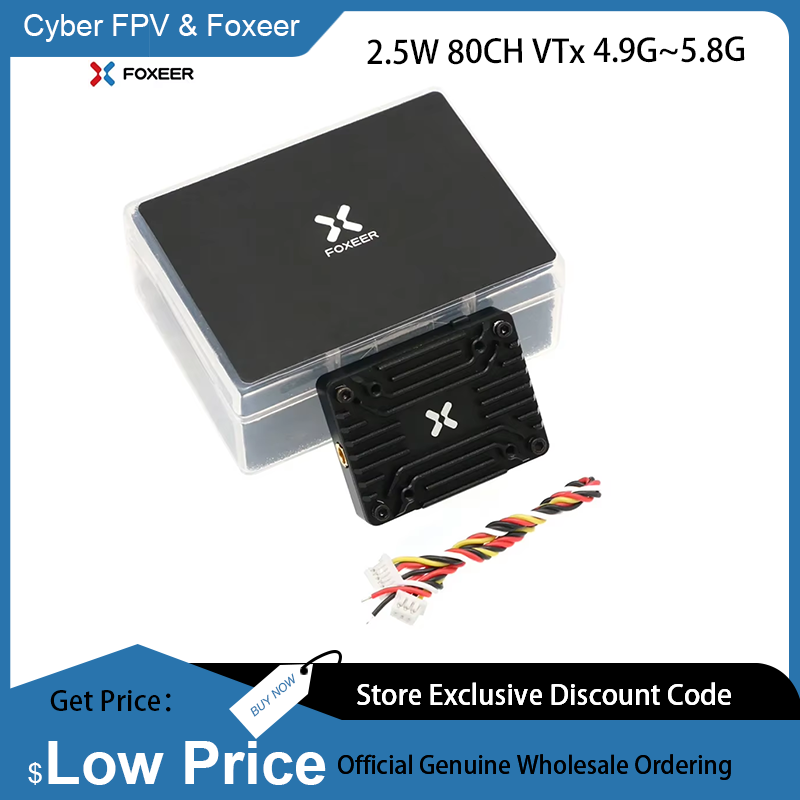 Foxeer  4.9-5.8G Reaper Extrem - огляд і ціна Foxeer Reaper Extreme 2.5W Vtx