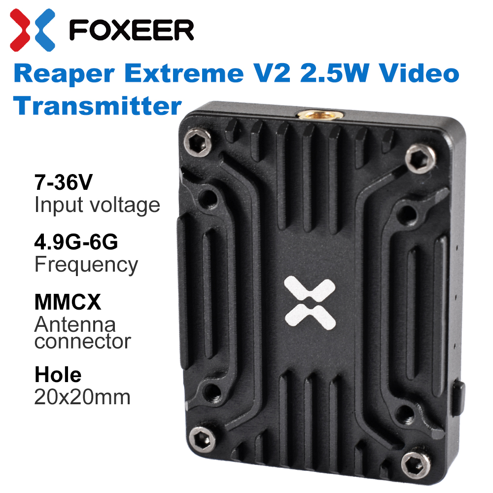 Foxeer 5.8g Reaper Extreme V2  - огляд і ціна Foxeer Reaper Extreme 2.5W Vtx