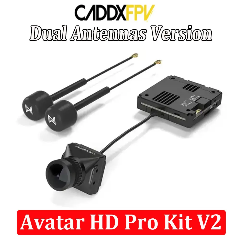 Caddx Walksnail Avatar HD V2 K - огляд і ціна Walksnail Avatar Hd Kit V2 32Gb