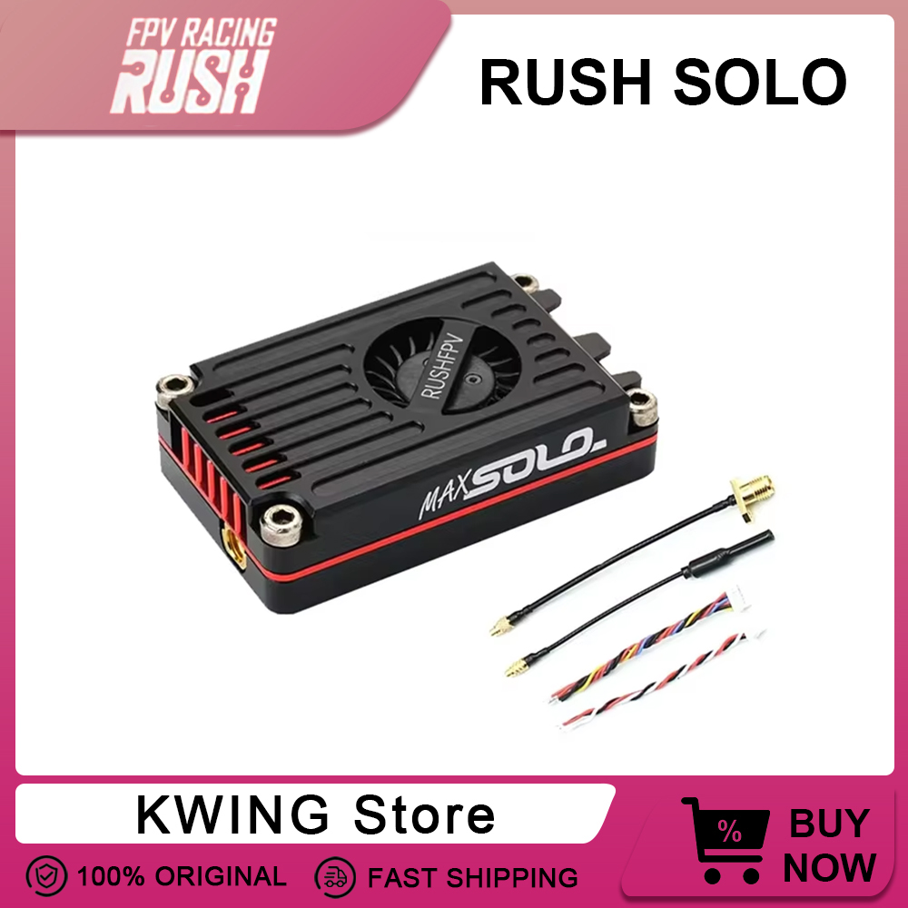 RUSH MAX SOLO 5.8GHz 2.5W VTX  - огляд і ціна Rushfpv Rush Max Solo 5.8G 2.5W Vtx