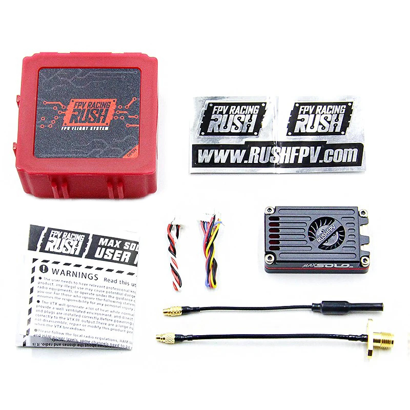 RUSH MAX SOLO 5.8GHz 2.5W VTX  - огляд і ціна Rushfpv Rush Max Solo 5.8G 2.5W Vtx