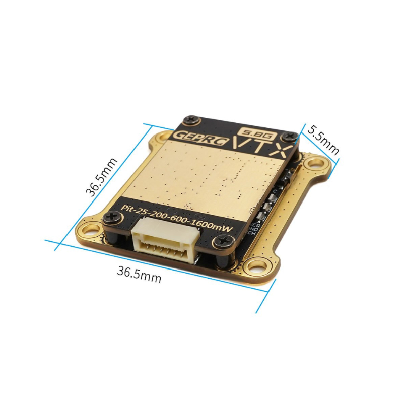 GEPRC RAD 5.8G VTX -1.6W/2.5W  - огляд і ціна Geprc Rad Vtx 5.8G 2.5W