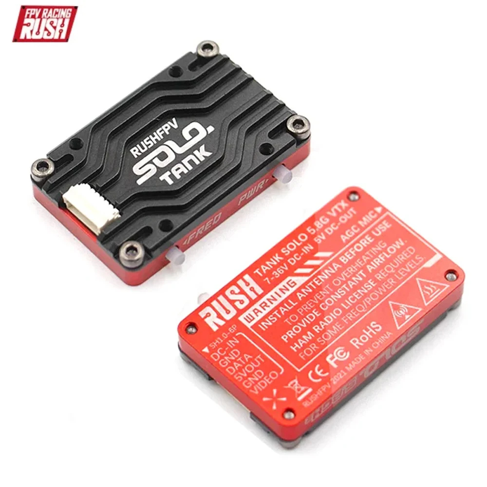 RushFPV Rush FPV Max Solo 2.5W - огляд і ціна Rushfpv Rush Max Solo 5.8G 2.5W Vtx