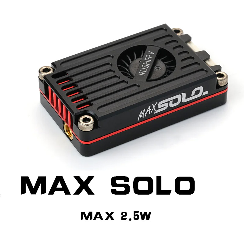 RUSHFPV RUSH MAX SOLO / TANK S - огляд і ціна Rushfpv Rush Max Solo 5.8G 2.5W Vtx