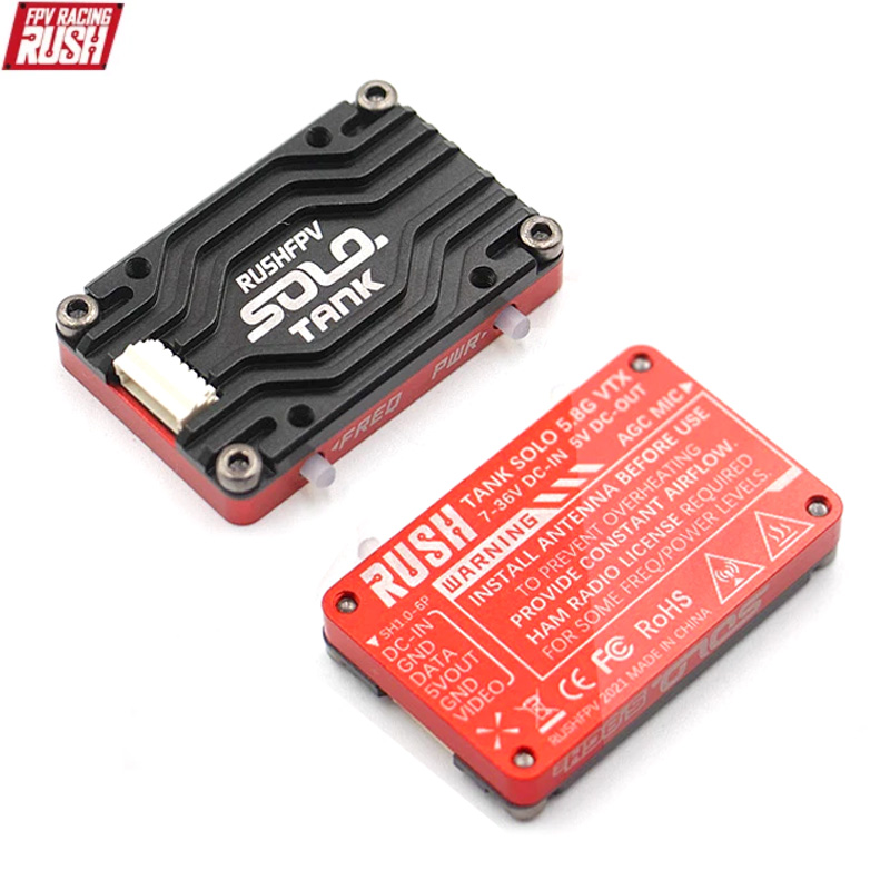 RUSH Solo Tank 5.8G VTX Video  - огляд і ціна Foxeer Reaper Extreme 2.5W Vtx