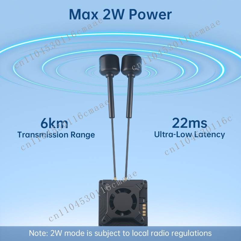GT FPV Kit Max 2W VTX Gyro 108 - огляд і ціна Walksnail Avatar Gt Kit 2W Vtx