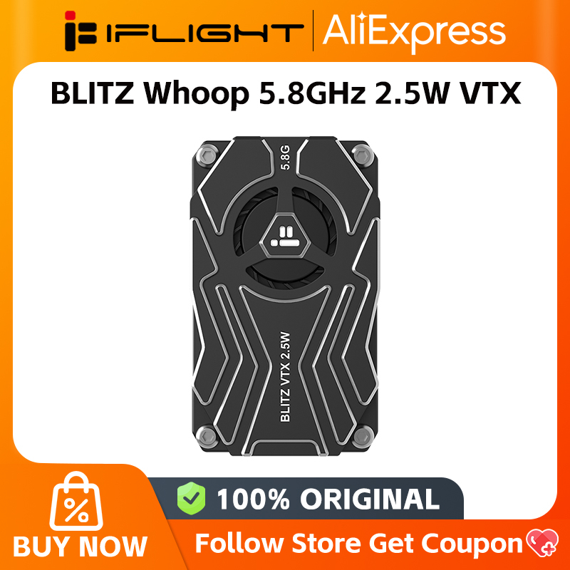 IFlight BLITZ Whoop 5.8G/4.9G  - огляд і ціна Iflight Blitz 1.6W 5.8G Vtx