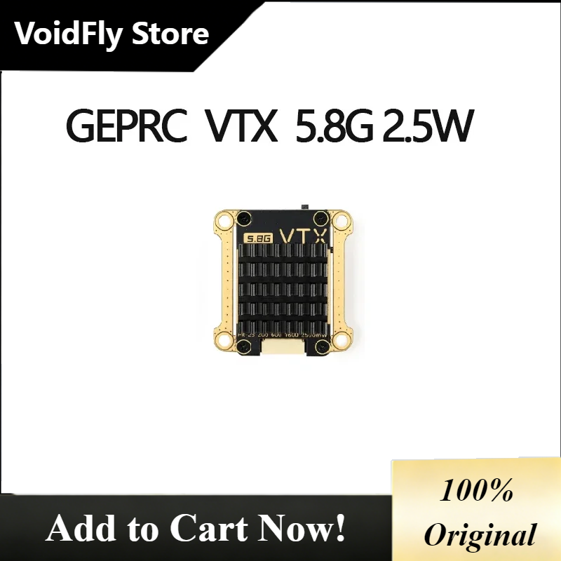 VoidFly GEPRC RAD VTX 5.8G 2.5 - огляд і ціна Geprc Rad Vtx 5.8G 2.5W
