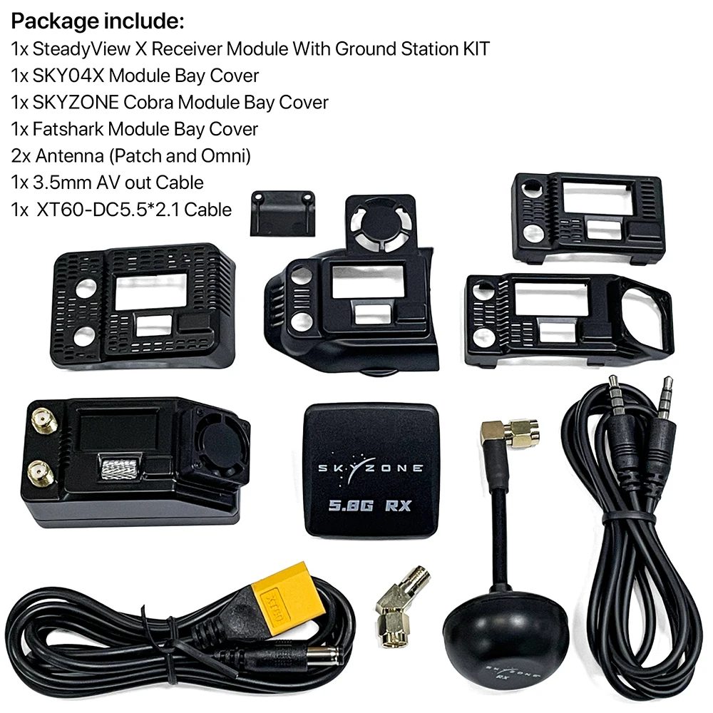 SKYZONE Steadyview X 5.0G 5.8G - огляд і ціна Skyzone Steadyview X Receiver Module