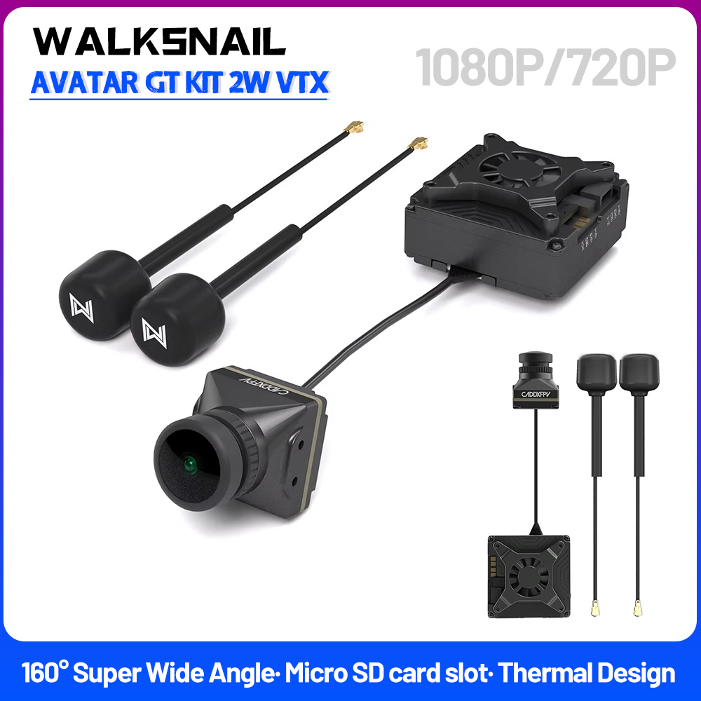 Walksnail Avatar GT KIT 2W VTX - огляд і ціна Walksnail Avatar Gt Kit 2W Vtx