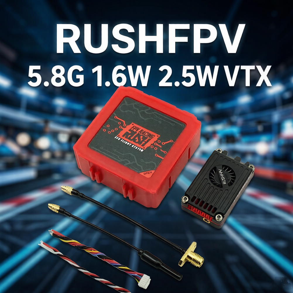 RUSHFPV RUSH MAX SOLO / TANK S - огляд і ціна Rushfpv Rush Max Solo 5.8G 2.5W Vtx